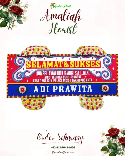 Karangan Bunga Ucapan Selamat ciinjuk